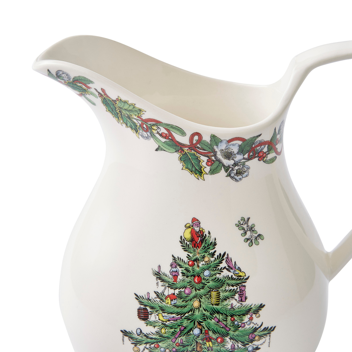 Spode Christmas Tree Wreath Jug image number null